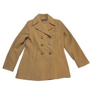 Kenneth Cole Reaction Wool Blend Pea Coat